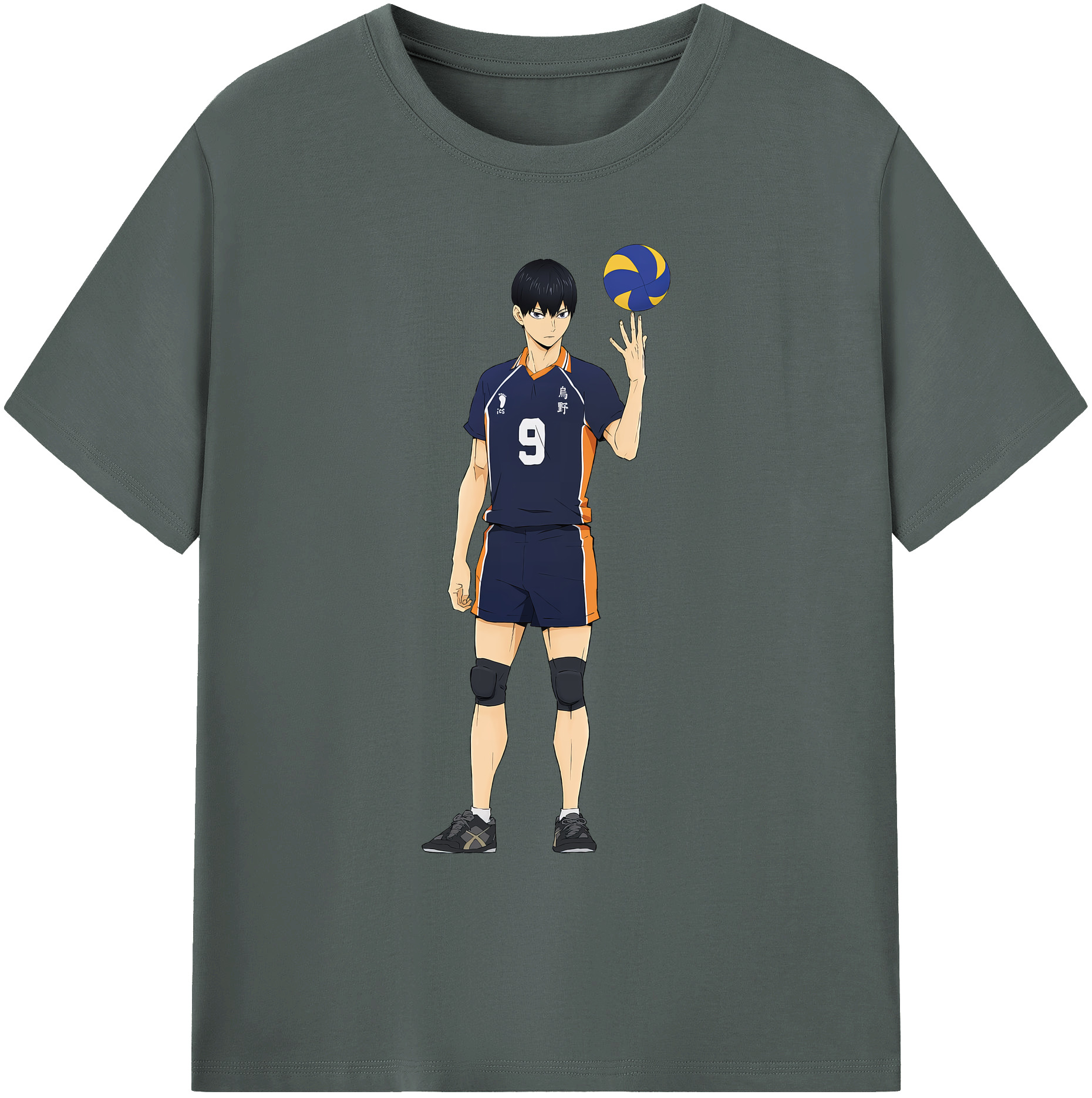 （画像用） ハイキュー!! Haikyu!! 綿100％ メンズ半袖Tシャツ｜肌触りやわらか＆通気性